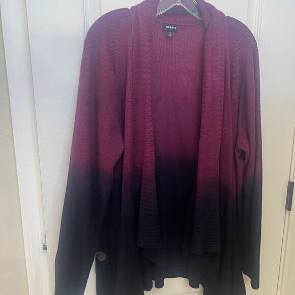 Torrid Cardigan sweater Sz 2 - Picture 1 of 6